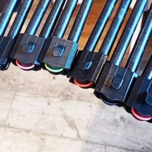 Coloured Pole Fishing Top Kit Protection With Rig Hook Up (Pair)