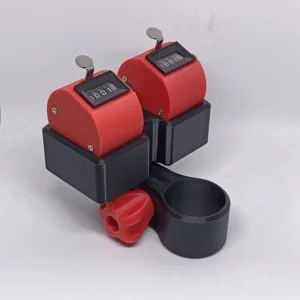 Double Red/Black Clicker Fish Counter