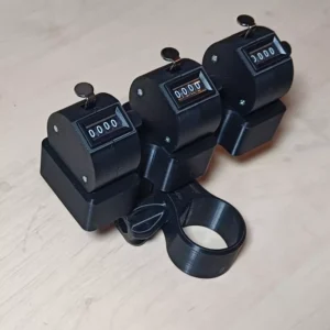 Triple Black Clicker Fish Counter