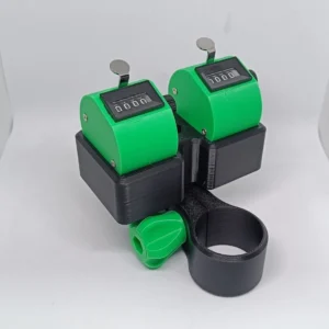 Double Green/Black Clicker Fish Counter