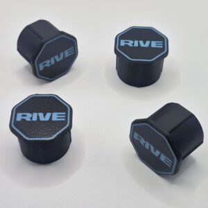 36mm x2 Rive Logo End Cap Insert For Guru & Rive